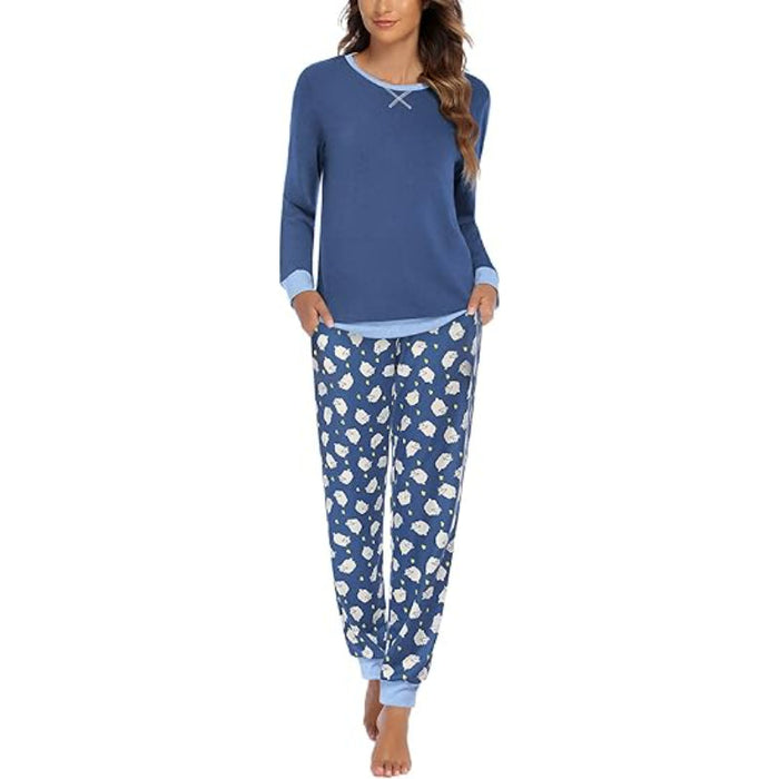 Abstract Printed Pajama Set