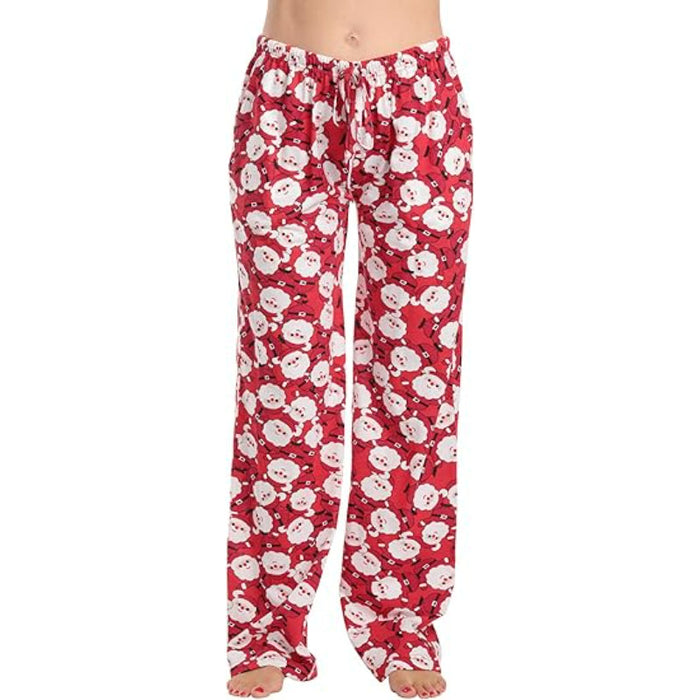 Printed Cozy Pajama Sleepwear Pants