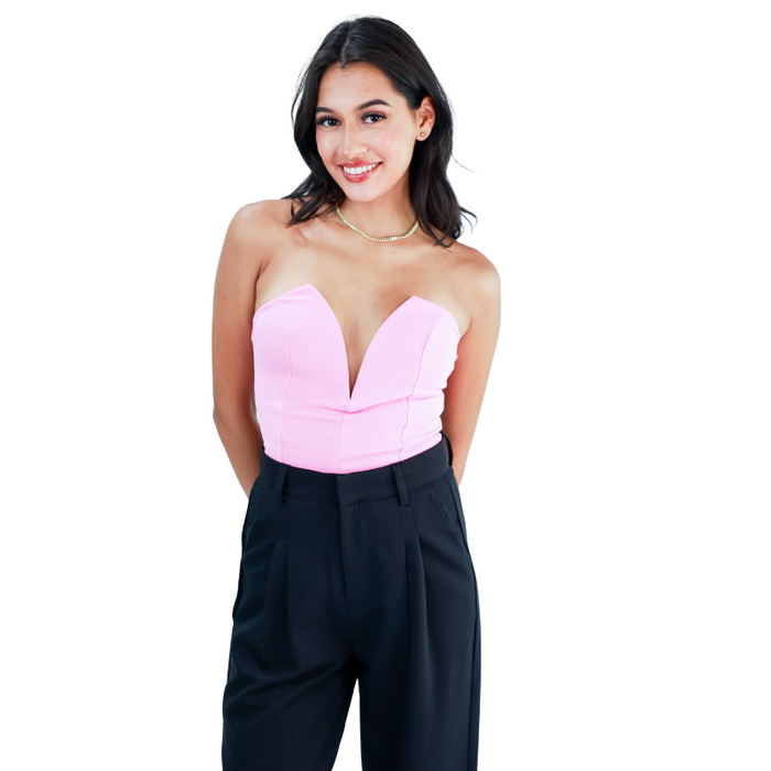 Classic Strapless Design Bodysuit