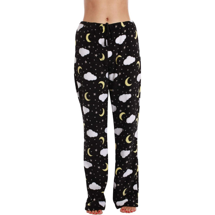 Versatile Pattern Printed Pajama Pants