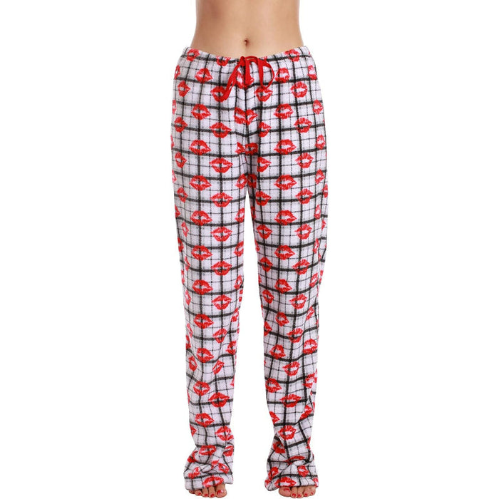 Versatile Pattern Printed Pajama Pants