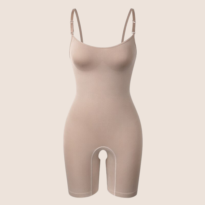 Adjustable Straps Seamless Shapewear Bodysuit