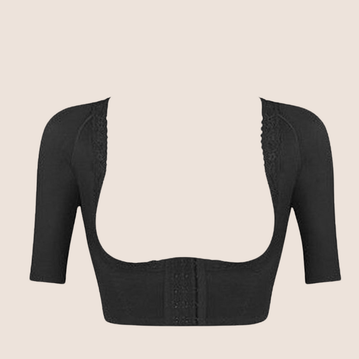 Short Sleeve Slim Crop Top Shapewear For Women