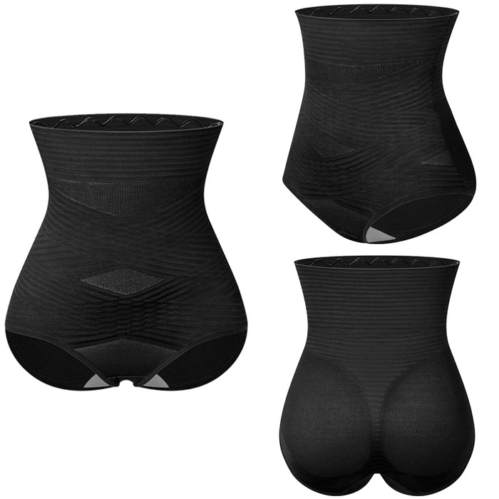 AU Women High Waist Tummy Control Thong Pants Body Shaper Butt Lifter  Underwear