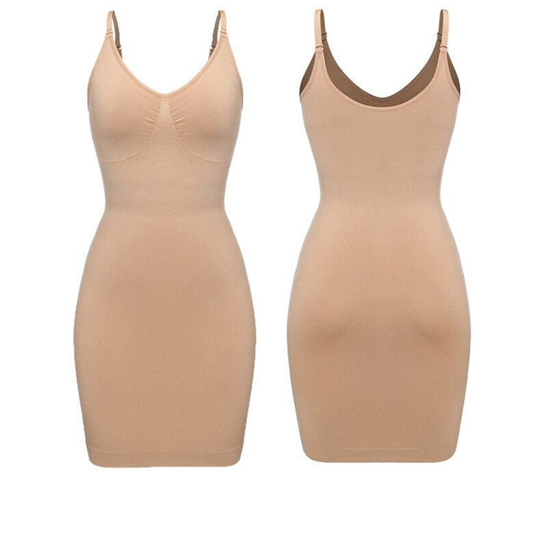 Full Slip Bodycon Shapewear For Women Dress Slips Under Dress — Secret Slim Wear